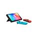 کنسول بازی نینتندو مدل Switch OLED with Neon Blue and Neon Red Joy-Con